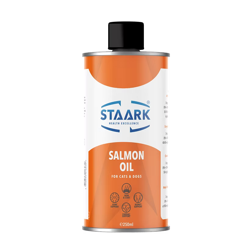 Сьомгово масло за кучета и котки STAARK 250ml