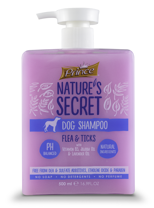 Шампоан против бълхи и кърлежи с жожоба и лавандула SHAM Flea & Tick 500ml