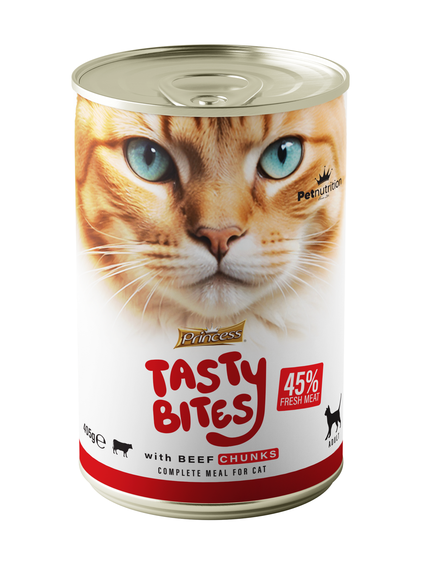 Мокра храна за котки с говеждо – Princess Tasty Bites