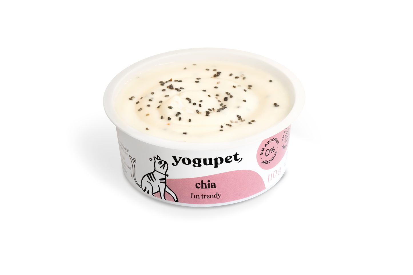 Йогурт за котки с чиа Yogupet Cat Chia 110g