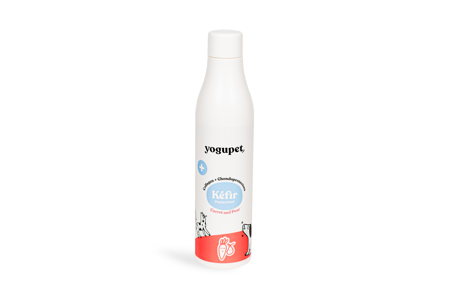 Кефир за кучета и котки с морков и круша Yogupet 200ml