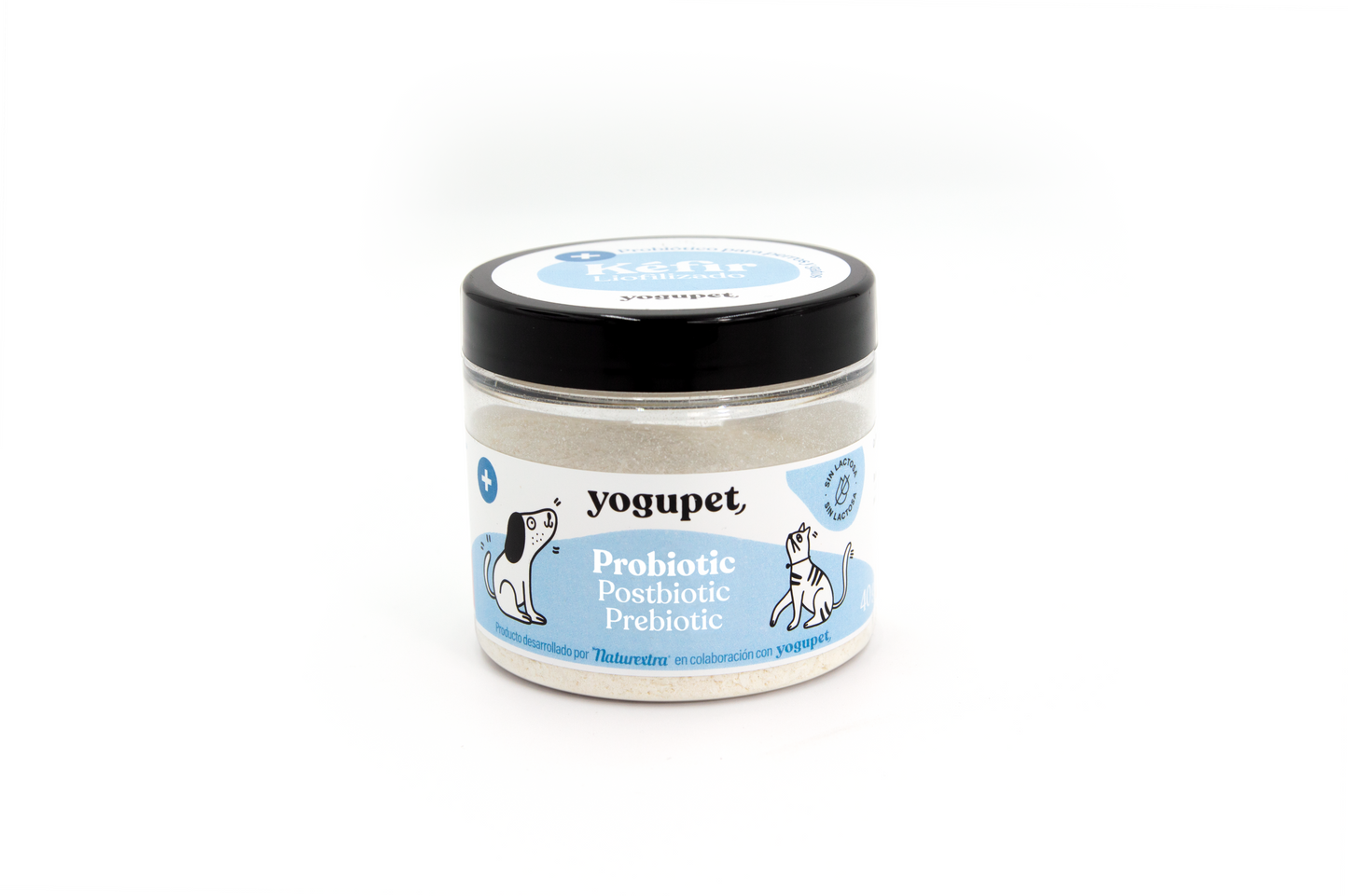 Лиофилизиран кефир на прах за кучета и котки Yogupet Freeze-Dried 40g