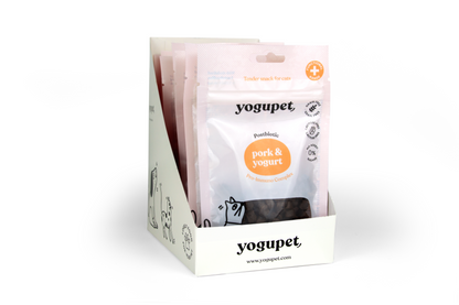 Лакомства за котки със свинско и йогурт Yogupet 50g