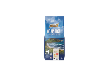 Хипоалергенни беззърнени гранули с патешко PRINCE Grain Free Hypo Duck 2kg/12kg