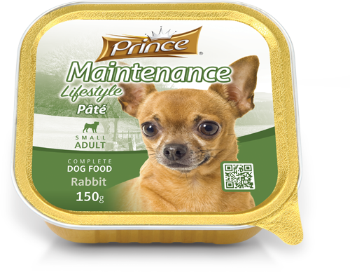Пастет за кучета със заешко PRINCE Pate Rabbit 150g
