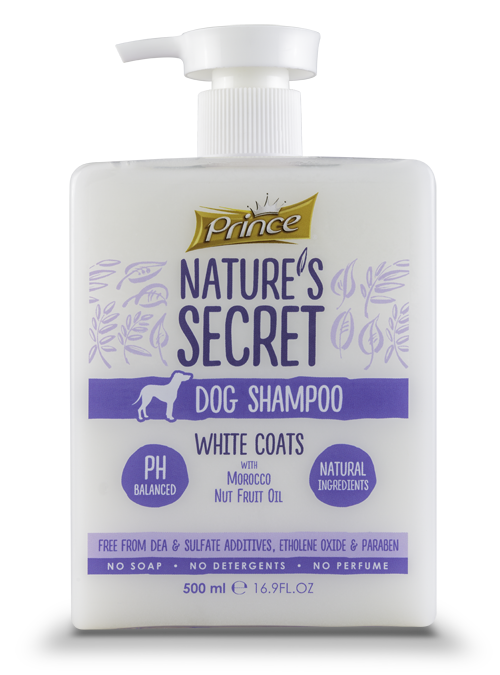 Шампоан за бяла козина с арганово масло SHAM White Coats 500ml