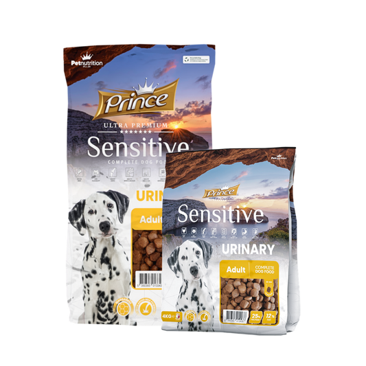 Гранули за кучета с уринарни проблеми PRINCE Sensitive Urinary 4kg