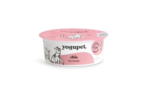 Йогурт за котки с чиа Yogupet Cat Chia 110g