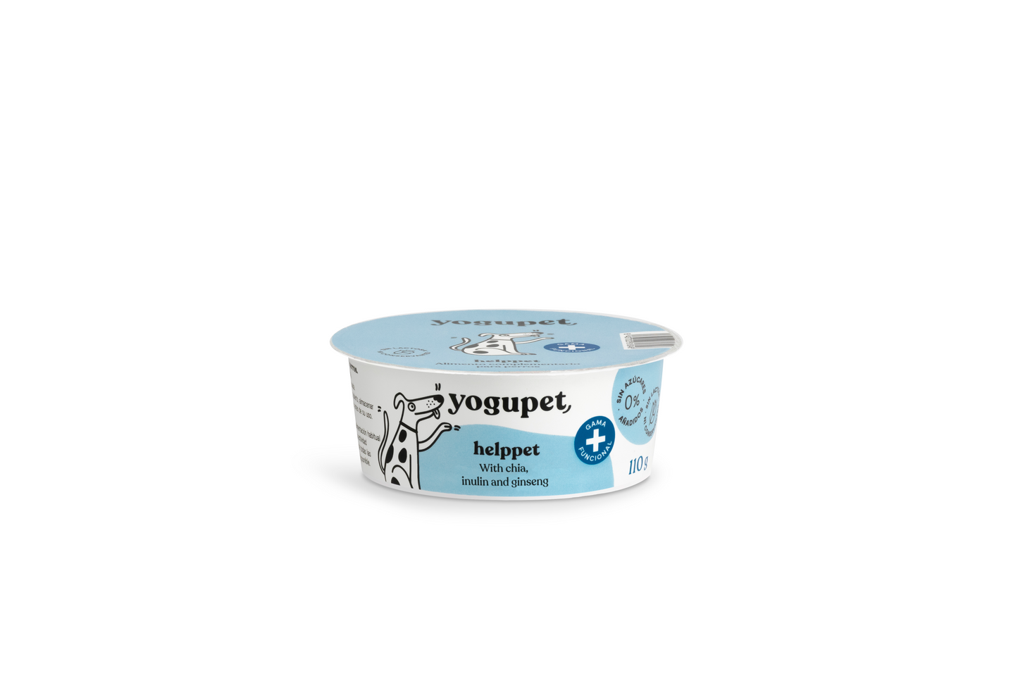 Йогурт за кучета с чиа и женшен Yogupet Helppet 110g