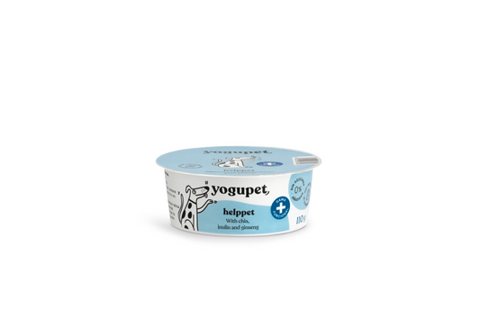 Йогурт за кучета с чиа и женшен Yogupet Helppet 110g
