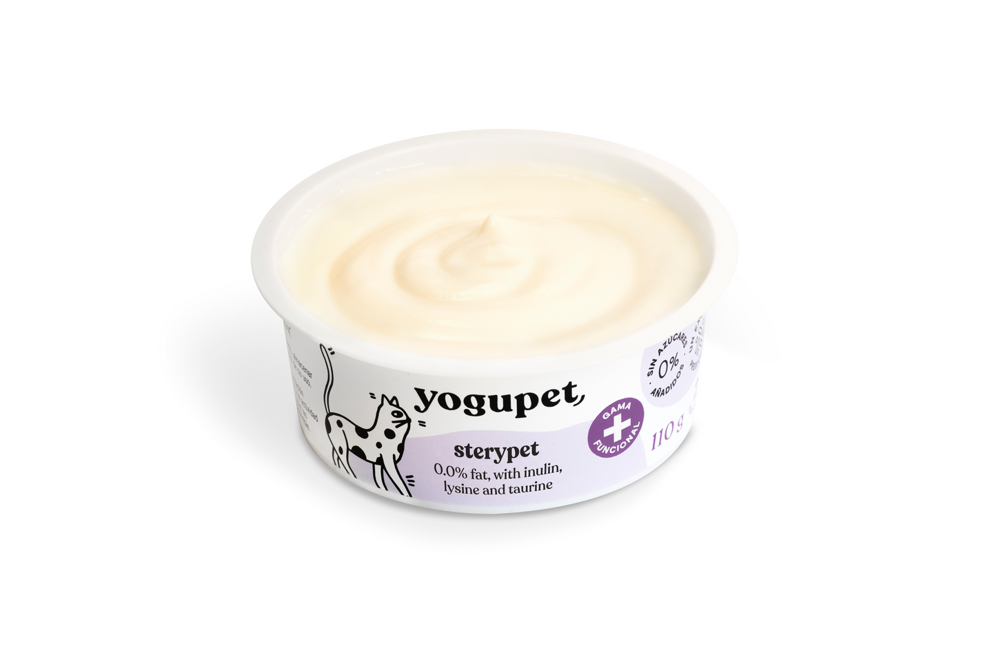 Функционален йогурт за котки с таурин Yogupet Sterylpet 110g