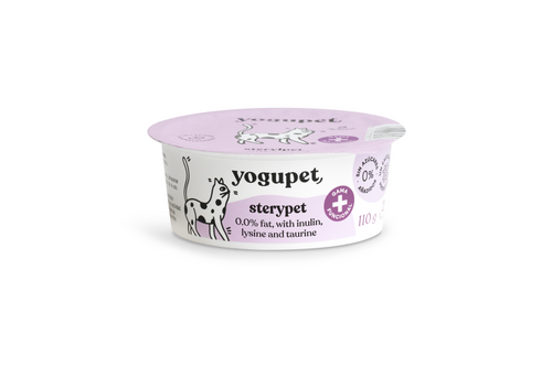 Функционален йогурт за котки с таурин Yogupet Sterylpet 110g